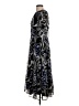 Ann Taylor LOFT 100% Polyester Paisley Blue Casual Dress Size 0 - photo 5