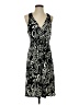 Elle Paisley Black Cocktail Dress Size M - photo 1