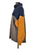 Free People Color Block Gray Turtleneck Sweater Size S - photo 5