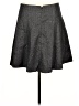 Ann Taylor LOFT Solid Gray Casual Skirt Size 12 - photo 2