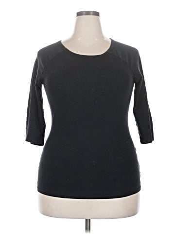 Hanes 3/4 Sleeve T-Shirt (view 1)
