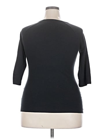 Hanes 3/4 Sleeve T-Shirt (view 2)