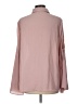 Lulus 100% Polyester Pink Long Sleeve Blouse Size L - photo 2