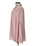 Lulus 100% Polyester Pink Long Sleeve Blouse Size L - photo 5