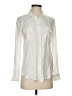 Calvin Klein Ivory Long Sleeve Button-Down Shirt Size XS - photo 1
