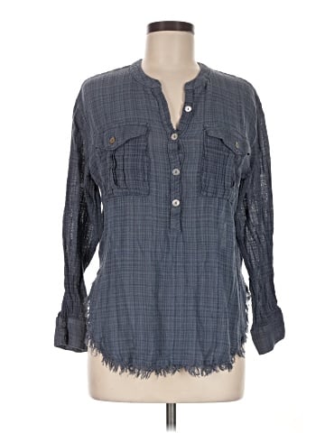 Free People 3/4 Sleeve Button-Down Shirt (view 1)