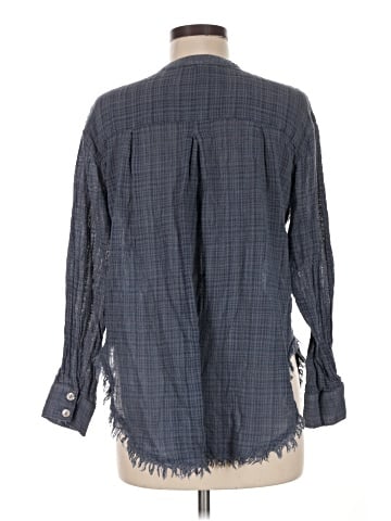 Free People 3/4 Sleeve Button-Down Shirt (view 2)