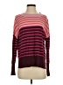 Gap Stripes Burgundy Pullover Sweater Size S - photo 1