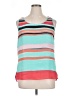 Liz Claiborne 100% Polyester Teal Sleeveless Blouse Size XL Petite - photo 1
