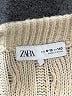 Zara Chevron-herringbone Ivory Casual Pants Size 9 - 10 - photo 3