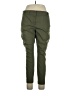 Ann Taylor LOFT Solid Green Cargo Pants Size 14 - photo 1