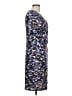 Evan Picone Print Blue Cocktail Dress Size 12 - photo 4