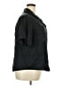 Member's Mark 100% Lyocell Black 3/4 Sleeve Button-Down Shirt Size XXL - photo 4