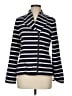 Talbots 100% Cotton Stripes Blue Blazer Size M - photo 1