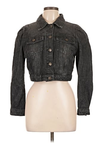 Allegra K Denim Jacket (view 1)