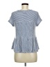 W5 Blue Short Sleeve Top Size M - photo 2