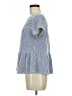 W5 Blue Short Sleeve Top Size M - photo 5