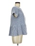 W5 Blue Short Sleeve Top Size M - photo 4