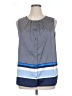 Tommy Hilfiger Blue Sleeveless Blouse Size XL - photo 1