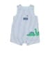 Little Me Blue Overalls 3-6 MO / 6 MO - photo 1