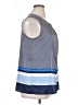 Tommy Hilfiger Blue Sleeveless Blouse Size XL - photo 4