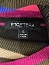 Etcetera Stripes Purple Silk Pullover Sweater Size S - photo 7