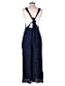 Haute Hippie Solid Blue Jumpsuit Size M - photo 2