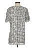 Daniel Rainn 100% Polyester Silver Short Sleeve Blouse Size S (estimated) - photo 2