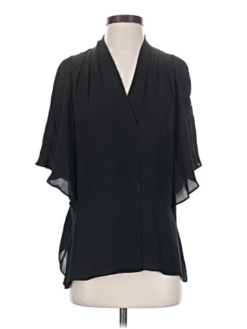 Kobi Halperin Short Sleeve Silk Top (view 1)