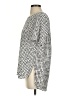 Daniel Rainn 100% Polyester Silver Short Sleeve Blouse Size S (estimated) - photo 5