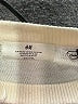 H&M 100% Acrylic Print White Pullover Sweater Size 12 - 14 - photo 3