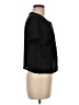 Valette 100% Polyester Black Short Sleeve Top Size M - photo 4