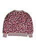 Gap Kids 100% Cotton Animal Print Burgundy Pullover Sweater Size XS (kids) - photo 2