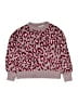 Gap Kids 100% Cotton Animal Print Burgundy Pullover Sweater Size XS (kids) - photo 1