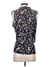Vince Camuto Floral Blue Sleeveless Blouse Size S - photo 2