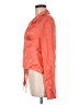 Wilfred 100% Cupro Orange Long Sleeve Blouse Size M - photo 5