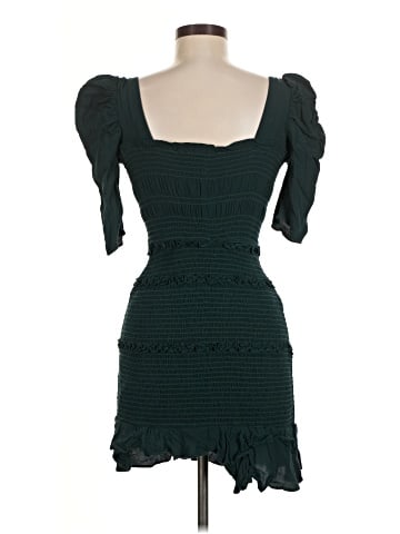 Olivaceous Cocktail Dress (view 2)