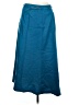 Chadwicks 100% Polyester Solid Teal Formal Skirt Size 6 (petite) - photo 1