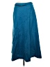 Chadwicks 100% Polyester Solid Teal Formal Skirt Size 6 (petite) - photo 2