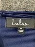 Lulus Solid Blue Cocktail Dress Size M - photo 7