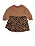 Carter's 100% Cotton Animal Print Brown Dress 9-12 MO / 12 MO - photo 1