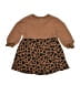 Carter's 100% Cotton Animal Print Brown Dress 9-12 MO / 12 MO - photo 2