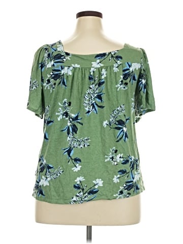 Lucky Brand Short Sleeve Blouse (view 2)