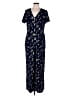Gap 100% Polyester Stars Blue Jumpsuit Size 12 (tall) - photo 1