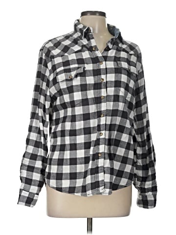 Jachs Girlfriend Long Sleeve Button-Down Shirt (view 1)