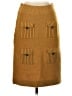 Moth Brown Wool Skirt Size S - photo 1
