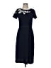 Talbots 100% Cotton Blue Cocktail Dress Size M (petite) - photo 1