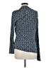 Halston Blue Long Sleeve Blouse Size M - photo 2