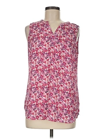 Adrianna Papell Sleeveless Blouse (view 1)