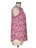 Adrianna Papell 100% Polyester Floral Pink Sleeveless Blouse Size M - photo 4